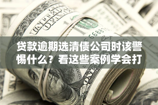 武汉贷款逾期选清债公司时该警惕什么？看这些案例学会打翻身仗