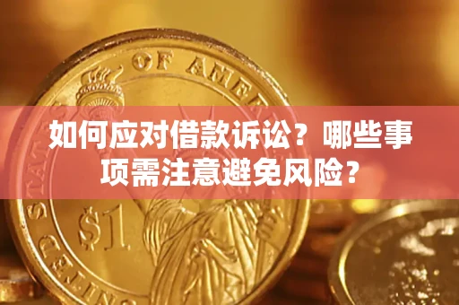 武汉如何应对借款诉讼？哪些事项需注意避免风险？