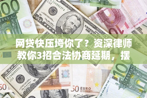 武汉网贷快压垮你了？资深律师教你3招合法协商延期，摆脱暴力催收！