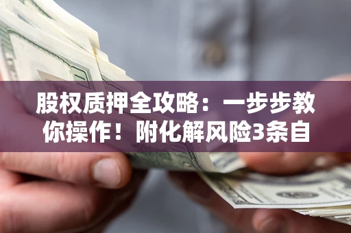 武汉股权质押全攻略：一步步教你操作！附化解风险3条自救法则