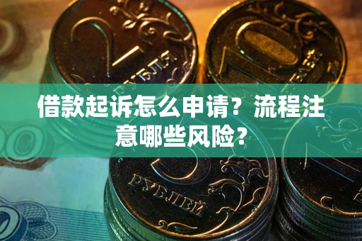 武汉借款起诉怎么申请？流程注意哪些风险？
