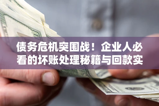 武汉债务危机突围战！企业人必看的坏账处理秘籍与回款实战指南