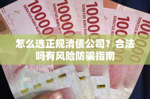 武汉怎么选正规清债公司？合法吗有风险防骗指南