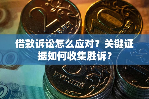 武汉借款诉讼怎么应对？关键证据如何收集胜诉？